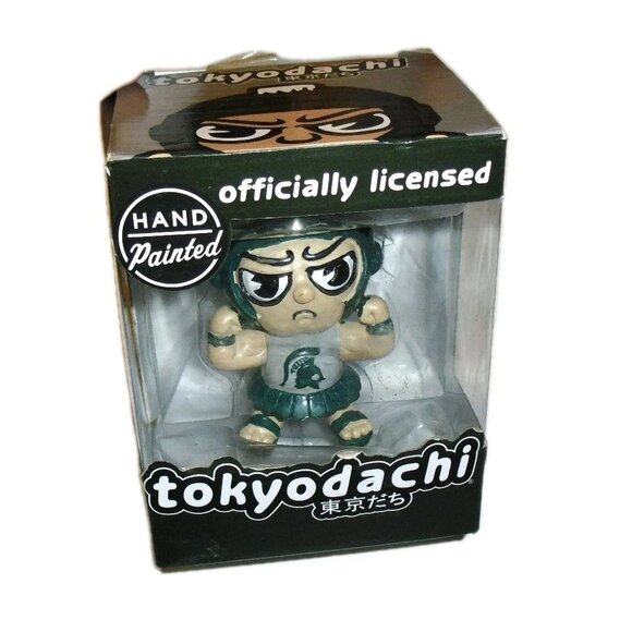 Michigan State Spartans University Mascot Tokyodachi 3 inch figure Ncaa - Picture 1 of 1